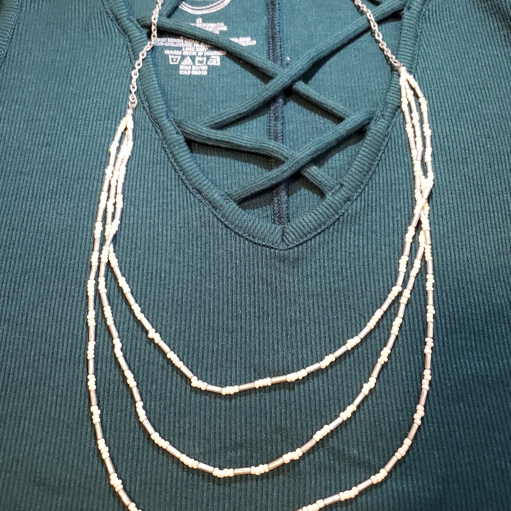 Bundle of layering necklaces